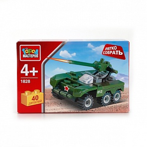 Конструктор - Легко собрать - БТР (Город мастеров, KK-1828-Rsim)